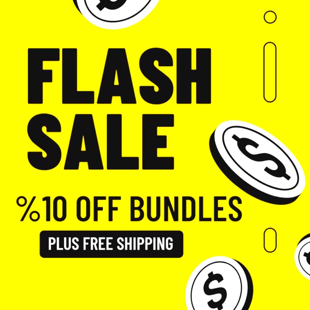 Flash sale cleaning out my closet of inventory to add more items